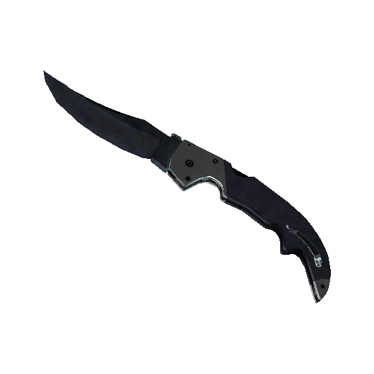 弯刀(★ StatTrak™) | 蓝钢 (破损不堪)