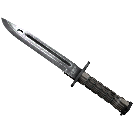 刺刀(★ StatTrak™) | 黑色层压板 (略有磨损)