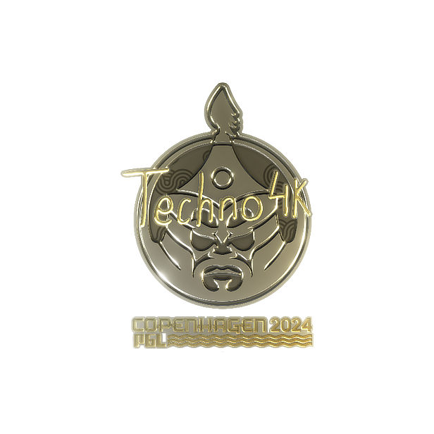 印花 | Techno4K(金色)| 2024年哥本哈根锦标赛