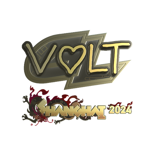 印花 | Volt(金色)| 2024年上海锦标赛