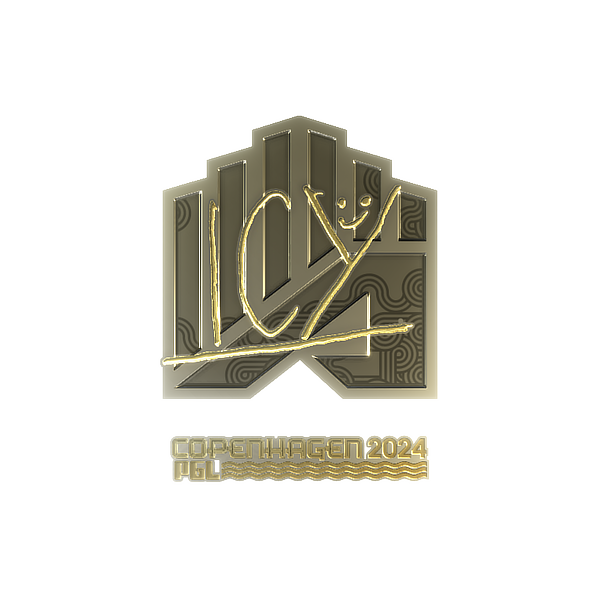 印花 | ICY(金色)| 2024年哥本哈根锦标赛