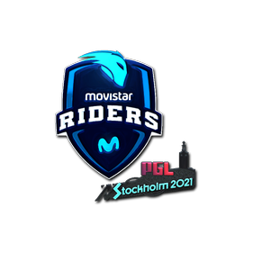印花 | Movistar Riders (闪亮) | 2021年斯德哥尔摩锦标赛