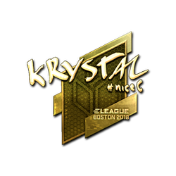 印花 | kRYSTAL（金色）| 2018年波士顿锦标赛