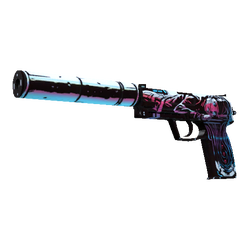 USP 消音版(StatTrak™) | 黑色魅影 (崭新出厂)