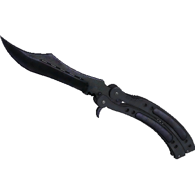 蝴蝶刀(★ StatTrak™) | 蓝钢 (战痕累累)