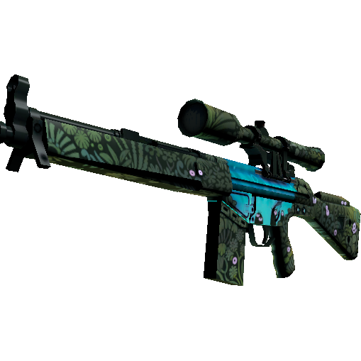 G3SG1(StatTrak™) | 梦之林地 (略有磨损)