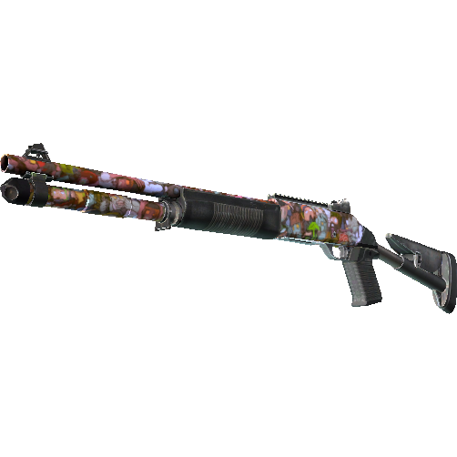 XM1014(StatTrak™) | 行尸攻势 (略有磨损)