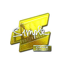 印花 | s1mple(闪亮)| 2017年亚特兰大锦标赛