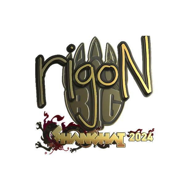 印花 | rigoN(金色)| 2024年上海锦标赛
