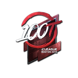 印花 | 100 Thieves(闪亮)| 2018年波士顿锦标赛