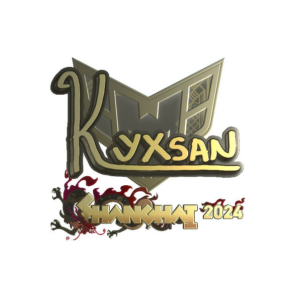 印花 | kyxsan(金色)| 2024年上海锦标赛