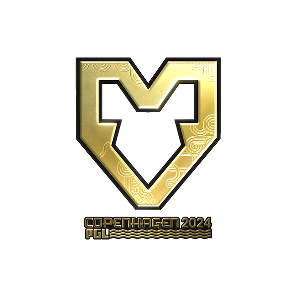 印花 | MOUZ(金色)| 2024年哥本哈根锦标赛