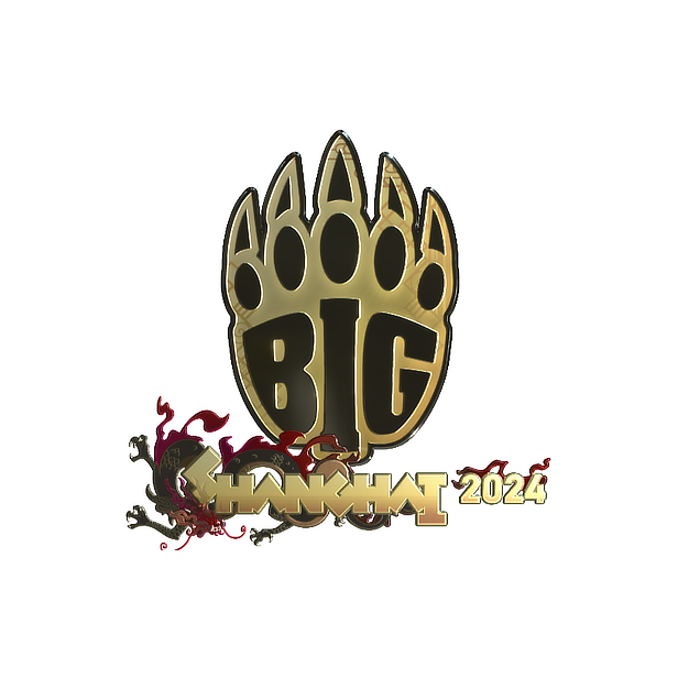 印花 | BIG(金色)| 2024年上海锦标赛