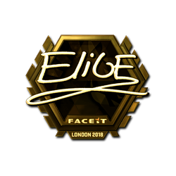 印花 | EliGE(金色)| 2018年伦敦锦标赛