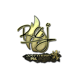 印花 | roeJ(金色) | 2022年安特卫普锦标赛