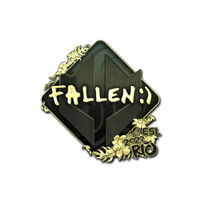 印花 | FalleN(金色)| 2022年里约热内卢锦标赛