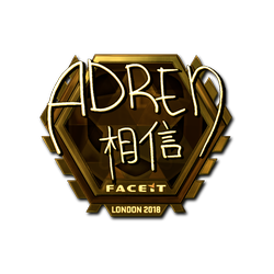 印花 | AdreN(金色)| 2018年伦敦锦标赛