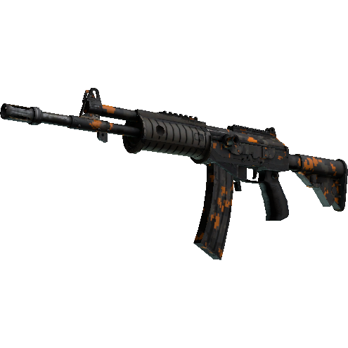 加利尔 AR(StatTrak™) | 橙黄 DDPAT (久经沙场)