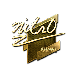 印花 | nitr0(金色)| 2018年波士顿锦标赛