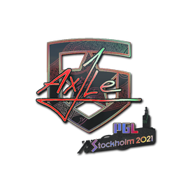 印花 | Ax1Le (全息) | 2021年斯德哥尔摩锦标赛