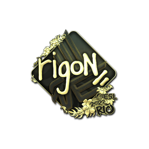 印花 | rigoN(金色)| 2022年里约热内卢锦标赛