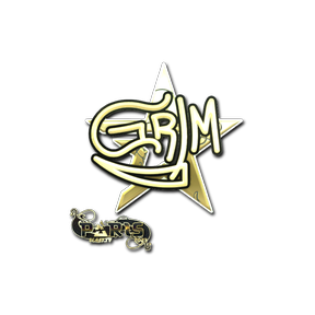 印花 | Grim（金色）| 2023年巴黎锦标赛