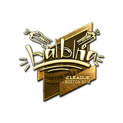 印花 | balblna(金色)| 2018年波士顿锦标赛