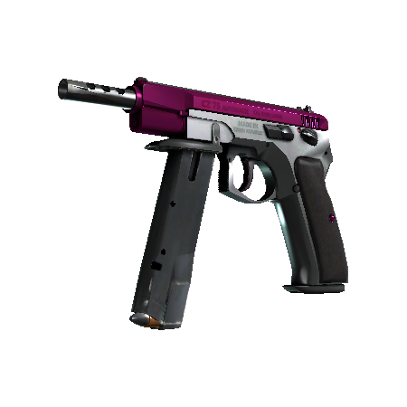 CZ75(StatTrak™) | 梅红时刻 (略有磨损)