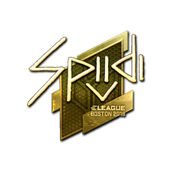 印花 | Spiidi(金色)| 2018年波士顿锦标赛