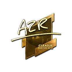 印花 | AZR(金色)| 2018年波士顿锦标赛