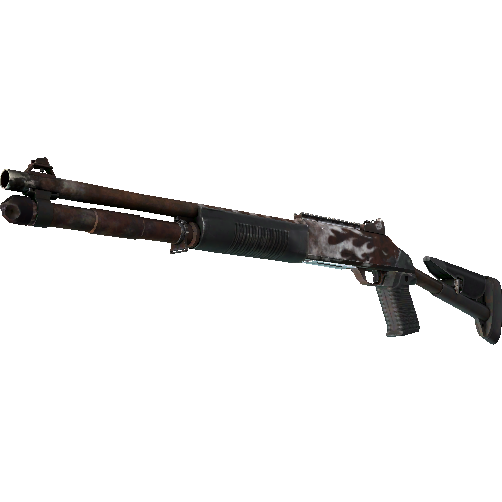XM1014(StatTrak™) | 锈蚀烈焰 (久经沙场)