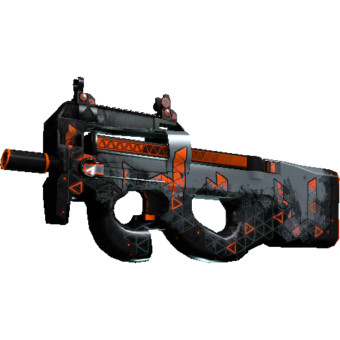 P90(StatTrak™) | 三角 (略有磨损)