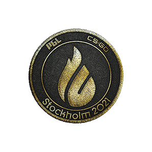 布章 | Copenhagen Flames (金色) | 2021年斯德哥尔摩锦标赛