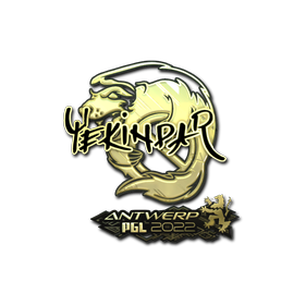 印花 | YEKINDAR(金色)| 2022年安特卫普锦标赛