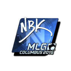 印花 | NBK-(闪亮)| 2016年 MLG 哥伦布锦标赛