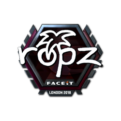 印花 | ropz(闪亮)| 2018年伦敦锦标赛