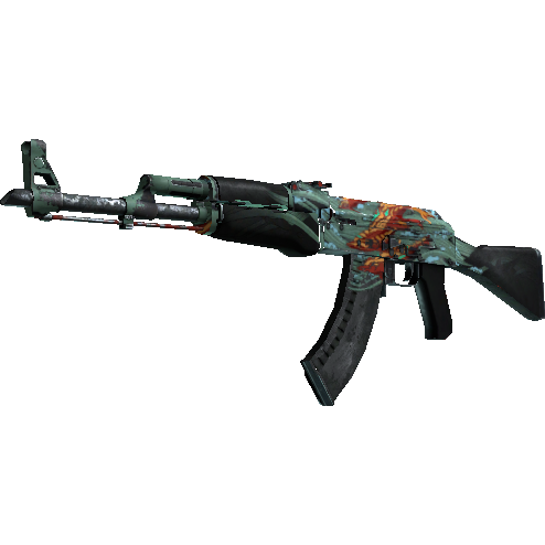 AK-47(StatTrak™) | 深海复仇 (战痕累累)