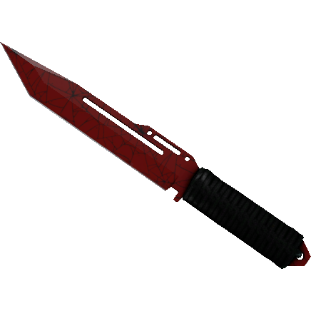 系绳匕首(★ StatTrak™) | 深红之网 (崭新出厂)