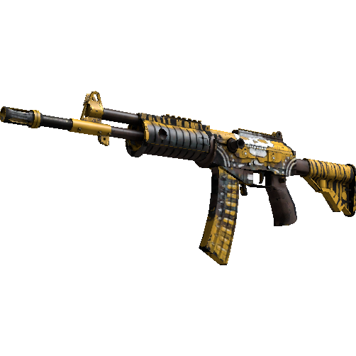 加利尔 AR(StatTrak™) | 喧闹骷髅 (破损不堪)
