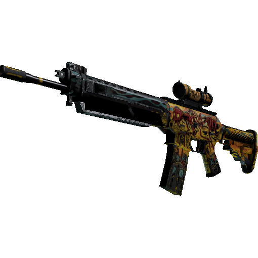 SG 553(StatTrak™) | 四号栖息地 (久经沙场)