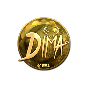 印花 | Dima(金色)| 2019年卡托维兹锦标赛