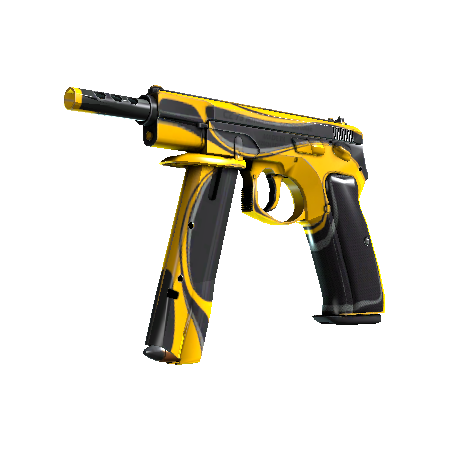 CZ75(StatTrak™) | 黄夹克 (略有磨损)