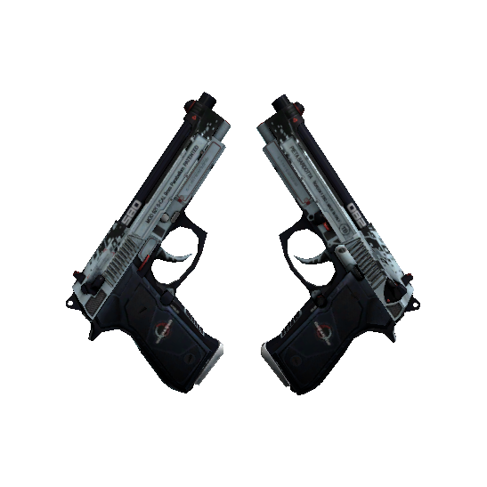双持贝瑞塔(StatTrak™) | 灾难 (战痕累累)
