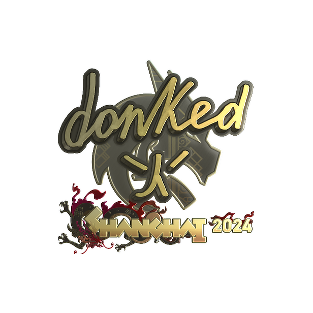 印花 | donk(金色)| 2024年上海锦标赛
