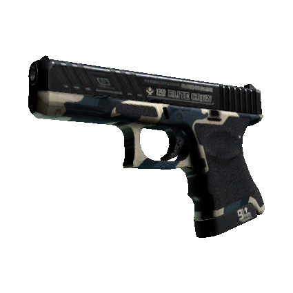 格洛克 18 型(StatTrak™) | 冬季战术 (破损不堪)
