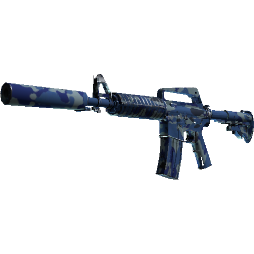 M4A1 消音型(StatTrak™) | 澄澈之水 (久经沙场)