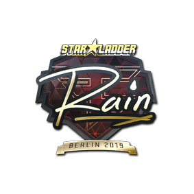 印花 | rain(金色)| 2019年柏林锦标赛