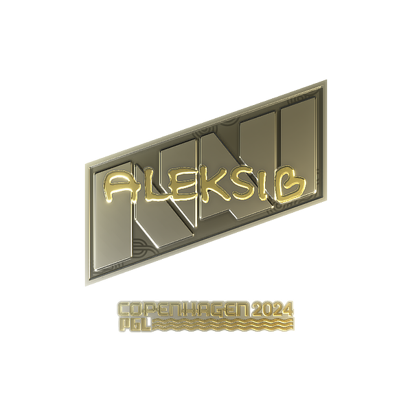 印花 | Aleksib(金色)| 2024年哥本哈根锦标赛