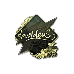印花 | dav1deuS(金色)| 2022年里约热内卢锦标赛