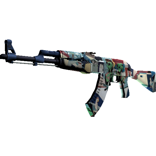 AK-47(StatTrak™) | 抽象派 1337 (久经沙场)